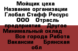 Мойщик цеха › Название организации ­ Глобал Стафф Ресурс, ООО › Отрасль предприятия ­ Другое › Минимальный оклад ­ 18 000 - Все города Работа » Вакансии   . Брянская обл.